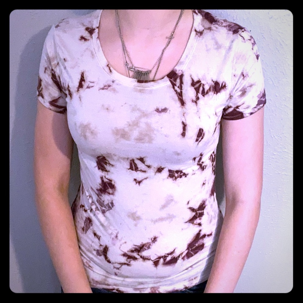 Tie-Dye Pink Shirt